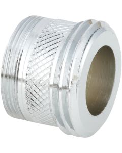 Do it 55/64"-27 Male Faucet to 3/4" Male Hose Faucet Adapter, Low Lead