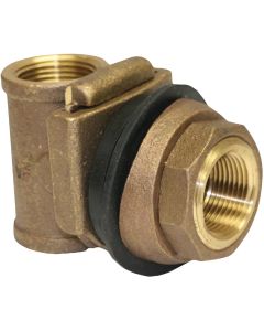 Merrill 1 In. x 1 In. FPT No-Lead Brass Pitless Adapter