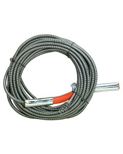 General Wire 3/8 In. x 50 Ft. Carbon Steel Wire Cleanout Drain Auger