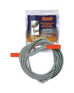 General Wire 3/8 In. x 25 Ft. Carbon Steel Wire Cleanout Drain Auger