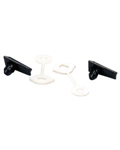 Dial Polypropylene Replacement Pad Latch For Evap Cooler Sides (2-Pack)