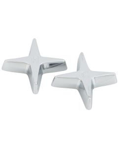 Do it Cross Pattern Replacement Chrome Faucet Handle