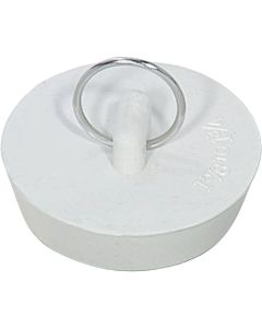 Do it Duo-Fit 1-5/8 In. to 1-3/4 In. White Sink Rubber Drain Stopper
