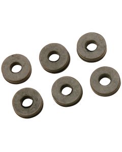 Do it 1/2 In. Black Toilet spud Faucet Washer (6 Ct.)