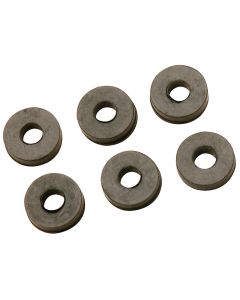 Do it 17/32 In. Black Flat Faucet Washer (6 Ct.)