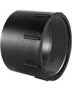 Charlotte Pipe 3 In. Hub x FPT Female ABS Adapter