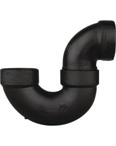 Charlotte Pipe 1-1/2 In. Black ABS P-Trap