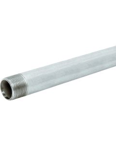 Southland 1/2 In. x 10 Ft. Carbon Steel Threaded Galvanized Pipe