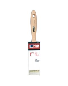 1-1/2" Pro Solutions 24115 Polyester Paint Brush, Beavertail Handle