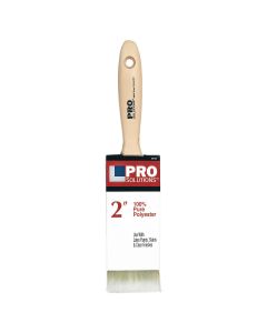 2" Pro Solutions 24120 Polyester Paint Brush, Beavertail Handle