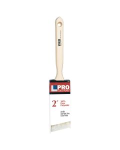 2" Pro Solutions 24220 Polyester Paint Brush Angle Sash, Standard Handle