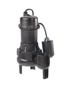 Wayne 1/2 H.P. Cast Iron Sewage Ejector Pump w/Tether Switch