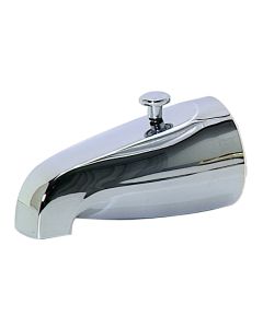 Do it 5-1/2 In. Chrome-Plated Zinc Bathtub Spout with Diverter