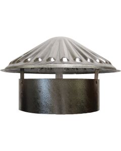 S & K Galvanized Steel 8 In. x 11 In. Vent Pipe Cap