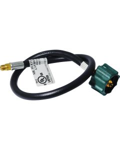 MR. HEATER 12 In. x 1/4 In. Inverted Male Flare x 3/8 In. Acme Nut LP Hose Assembly