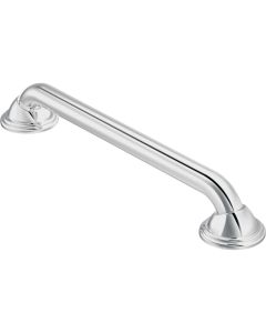 Moen 24 In. x 1-1/4 In. Concealed Screw Designer Elite Grab Bar, Chrome