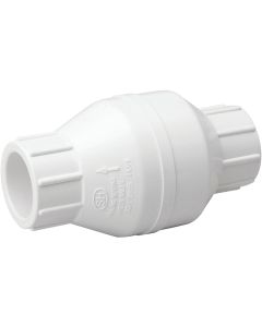 ProLine 1-1/4 In. PVC Schedule 40 Solvent Check Valve