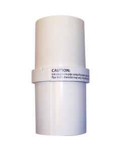 Campbell 2 In. PVC 40 Inside Coupling