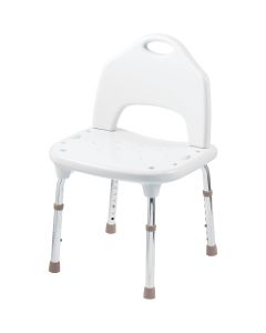 Moen Home Care 400 Lb. White Adjustable Shower & Tub Seat