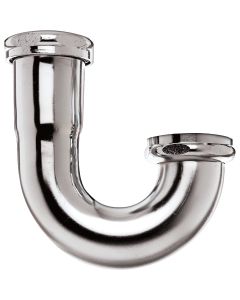 Do it Best 1-1/4 In. Chrome Plated Brass J-Bend