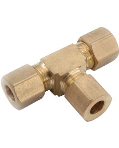Anderson Metals 5/16 In. Compression Brass Tee