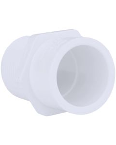 Charlotte Pipe 3/4 In. x 1 In. Schedule 40 Male PVC Adapter