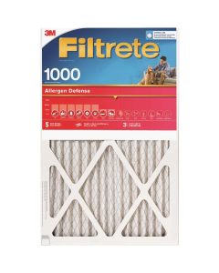 3M Filtrete 16 In. x 24 In. x 1 In. Allergen Defense 1000/1085 MPR Furnace Filter