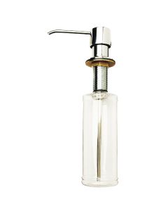 Do it Polished Chrome Clear Body Soap Dispenser