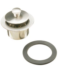 Do it Roller Ball Bathtub Drain Stopper Replacement Assembly with Brushed Nickel Finish