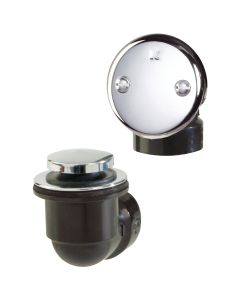 Do it Schedule 40 ABS Bathtub Drain Stopper with Polished Chrome Foot Lok Stop