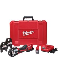 Milwaukee M12 12 Volt Force Logic Lithium-Ion Cordless Press Tool Kit (3 Jaws Included)