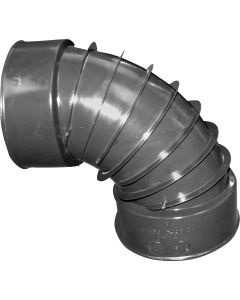Advanced Drainage Systems 3 In. 90 Deg. Plastic Corrugated Elbow (1/4 Bend)