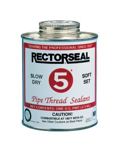 RectorSeal No. 5 4 Fl. Oz. Yellow Pipe Thread Sealant