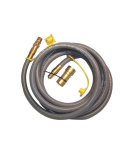 MR. HEATER 12 Ft. 3/8 In. Thermoplastic Natural/Propane Gas Patio Hose Assembly