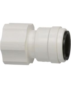 Watts Aqualock 3/4 In. CTS x 1 In. FPT Push-to-Connect Plastic Adapter