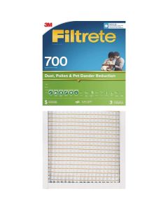 3M Filtrete 20 In. x 30 In. x 1 In. Dust, Pollen & Pet Dander Reduction 700 MPR Furnace Filter