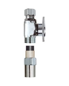 Do it 1/2 In. CPVC x 3/8 In. Compression Quarter Turn Straight Valve