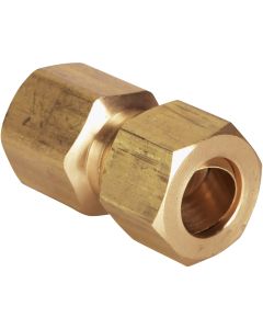 Do it 3/8 In. x 1/4 In. Brass Union Compression Adapter