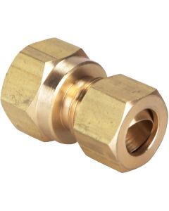 Do it 3/8 In. x 3/8 In. Brass Union Compression Adapter