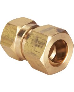 Do it 1/2 In. x 3/8 In. Brass Union Compression Adapter