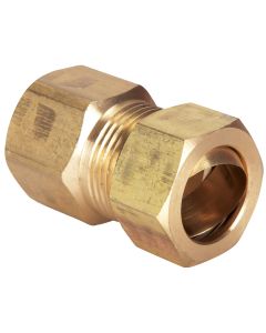 Do it 5/8 In. x 1/2 In. Brass Union Compression Adapter