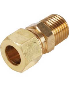 Do it 3/8 In. x 1/4 In. Brass Male Union Compression Adapter