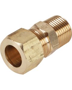 Do it 1/2 In. x 3/8 In. Brass Male Union Compression Adapter