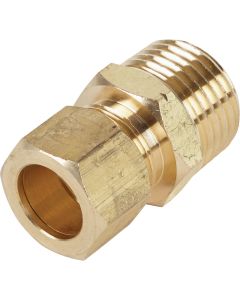 Do it 1/2 In. x 1/2 In. Brass Male Union Compression Adapter
