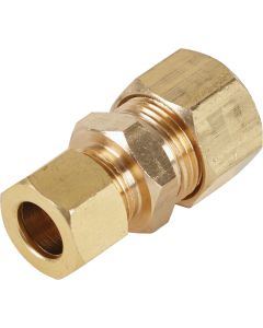 Do it 1/2 In. OD x 3/8 In. OD Brass Compression Reducing Union