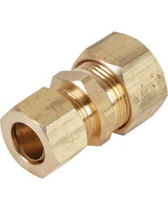 Do it 5/8 In. OD X 1/2 In. OD Brass Compression Reducing Union