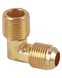 Do it 3/8 In. x 3/8 In. MIP 90 Deg. Flare Brass Elbow (1/4 Bend)