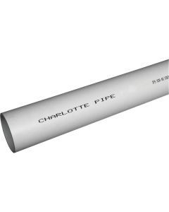Charlotte Pipe 3 In. x 20 Ft. Schedule 40 PVC-DWV Cellular Core Pipe