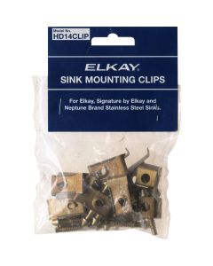 Elkay 1-1/4 In. Sink Clip for Elkay and Neptune SS Sinks (14 Count)