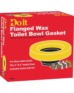 Toilet Bowl Wax Ring W/Flange